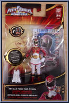 Metallic Force Pink Ranger from Power Rangers Megaforce - Basic Series manufactured by Bandai [Front]