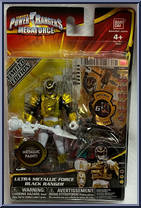 Ultra Metallic Force Black Ranger from Power Rangers Megaforce - Basic Series manufactured by Bandai [Front]