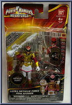 Ultra Metallic Force Pink Ranger from Power Rangers Megaforce - Basic Series manufactured by Bandai [Front]