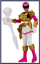 Ultra Pink Ranger from Power Rangers Megaforce - Basic Series manufactured by Bandai [Loose]