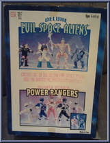 Socadillo from Power Rangers Mighty Morphin - Deluxe Evil Space Aliens [8" Scale] - Series 1 manufactured by Bandai [Back]