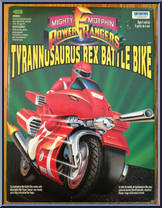 Tyrannosaurus Rex Battle Bike & Red Ranger Action Figure