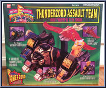 Thunderzord Assault Team from Power Rangers Mighty Morphin - Zords manufactured by Bandai [Front]