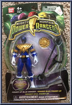Power Up Blue Ranger from Power Rangers Mighty Morphin - 2010 - Basic Series manufactured by Bandai [Front]