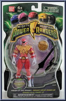 Power Up Red Ranger from Power Rangers Mighty Morphin - 2010 - Basic Series manufactured by Bandai [Front]