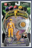 Yellow Ranger (Power Coin) from Power Rangers Mighty Morphin - 2010 - Basic Series manufactured by Bandai [Front]