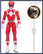 Mighty Morphin Red Ranger from Power Rangers Mighty Morphin - 2023 - Basic Series manufactured by Hasbro [Loose]