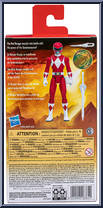 Mighty Morphin Red Ranger from Power Rangers Mighty Morphin - 2023 - Basic Series manufactured by Hasbro [Back]