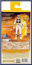 Mighty Morphin White Ranger from Power Rangers Mighty Morphin - 2023 - Basic Series manufactured by Hasbro [Back]