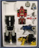 Deluxe Ninja MegaZord from Power Rangers Mighty Morphin Movie - Zords manufactured by Bandai [Front]