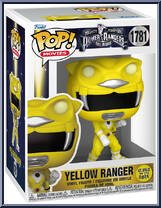 Yellow Ranger (Glows in the Dark) from Power Rangers Mighty Morphin Movie - Pop! Vinyl Figures manufactured by Funko [Front]