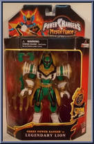 Green Power Ranger to Legendary Lion Action Figure