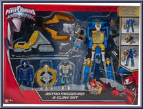 Astro Megazord & Claw Set from Power Rangers Ninja Steel - Basic Series manufactured by Bandai [Front]