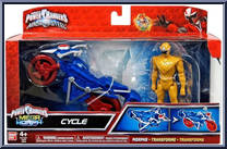 Cycle (Gold) from Power Rangers Ninja Steel - Mega Morph manufactured by Bandai [Front]