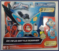 DX Ninja Battle Morpher (Blue) from Power Rangers Ninja Steel - Role Play manufactured by Bandai [Front]