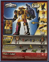 DX Ninja Steel Megazord from Power Rangers Ninja Steel - Megazord manufactured by Bandai [Back]
