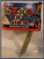 Ninja Battle Set from Power Rangers Ninja Steel - Role Play manufactured by Bandai [Front]