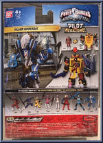 Villain Ripperrat from Power Rangers Ninja Steel - Villains manufactured by Bandai [Back]