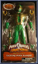 Green Samurai Talking Ninja Ranger Action Figure