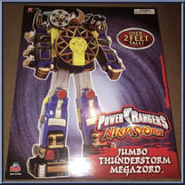 Jumbo Thunderstorm Megazord from Power Rangers Ninja Storm - Megazords manufactured by Bandai [Front]