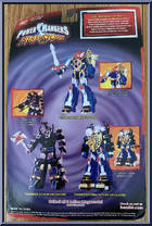 Storm Action Megazord from Power Rangers Ninja Storm - Action Megazords manufactured by Bandai [Back]