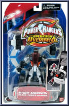 Mach-Morphin Black Power Ranger from Power Rangers Operation Overdrive - Mach-Morph manufactured by Bandai [Front]