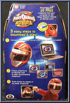 Mega Mission Helmet from Power Rangers Operation Overdrive - Role Play manufactured by Bandai [Back]