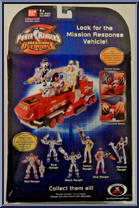 Mighty Morphin Red Ranger from Power Rangers Operation Overdrive - Basic Series manufactured by Bandai [Back]