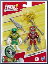 Green Ranger & Lord Zedd from Power Rangers - Basic Series manufactured by Playskool [Front]