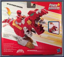 Red Ranger & T-Rex Zord from Power Rangers - Basic Series manufactured by Playskool [Back]