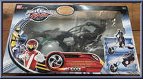 Racing Performance Ranger Black Cycle from Power Rangers RPM - Cycles manufactured by Bandai [Front]
