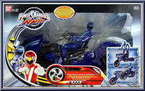 Racing Performance Ranger Blue Cycle from Power Rangers RPM - Cycles manufactured by Bandai [Front]