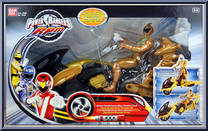 Racing Performance Ranger Gold Cycle from Power Rangers RPM - Cycles manufactured by Bandai [Front]