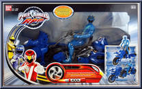 Racing Performance Ranger Triceratops Cycle from Power Rangers RPM - Cycles manufactured by Bandai [Front]