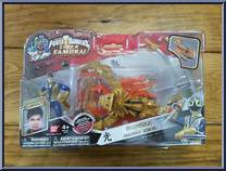 ClawZord and Samurai Ranger Light from Power Rangers Samurai - Zords manufactured by Bandai [Front]