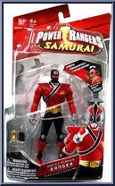 Switch Morphin Ranger Fire from Power Rangers Samurai - Morphin manufactured by Bandai [Front]