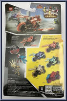 Shark Sword Cycle with Shark Attack Ranger Fire from Power Rangers Samurai - Sword Cycles manufactured by Bandai [Back]
