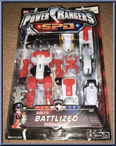 Delta Battlized Megazord from Power Rangers SPD - Battlized manufactured by Bandai [Front]