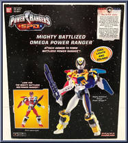 Mighty Battlized Omega Power Ranger from Power Rangers SPD - Mega Battlized manufactured by Bandai [Back]