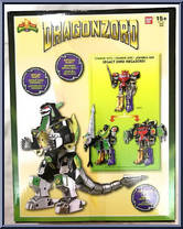 Legacy Dragonzord from Power Rangers Super Megaforce - Zords manufactured by Bandai [Back]