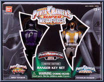 Limited Edition Ranger Key Set (PMC) from Power Rangers Super Megaforce - Exclusives manufactured by Bandai [Front]