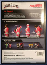 Auto Morphin Pink Ranger from Power Rangers Super Ninja Steel - Legacy Collection manufactured by Bandai [Back]
