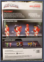 Auto Morphin Red Ranger from Power Rangers Super Ninja Steel - Legacy Collection manufactured by Bandai [Back]