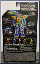 Blue Ranger (Zeo) (Limited Edition) from Power Rangers Super Ninja Steel - Legacy Collection manufactured by Bandai [Back]