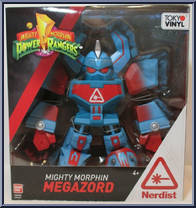 Mighty Morphin Megazord (Tokyo Vinyl) (Nerdist) from Power Rangers Super Ninja Steel - Basic Series manufactured by Bandai [Front]