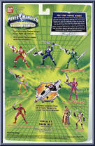 Blue Time Force Power Ranger from Power Rangers Time Force - Power Rangers manufactured by Bandai [Back]