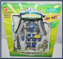 Time Force Megazord Mode Blue from Power Rangers Time Force - Zords manufactured by Bandai [Front]