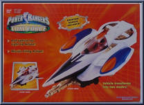 Deluxe TF Eagle from Power Rangers Time Force - Vehicles manufactured by Bandai [Back]