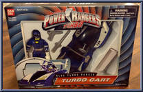 Blue Turbo Ranger from Power Rangers Turbo - Turbo Carts manufactured by Bandai [Front]