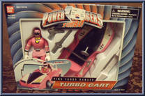 Pink Turbo Ranger from Power Rangers Turbo - Turbo Carts manufactured by Bandai [Front]